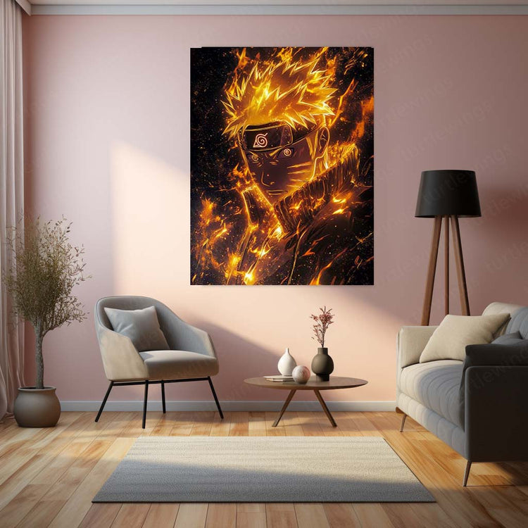 Anime Metal Poster | Naruto Metal Poster – The Ultimate Ninja Warrior’s Legacy
