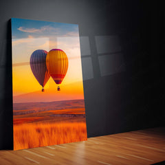 Nature Art Metal Frame | Scenic Landscape Wall Decor - TURTLEWINGS 