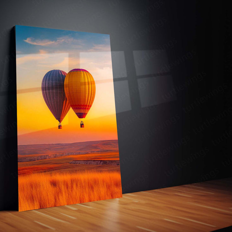 Nature Art Metal Frame | Scenic Landscape Wall Decor - TURTLEWINGS 