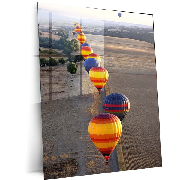 Nature Art Metal Frame | Scenic Landscape Wall Decor 01 - TURTLEWINGS 