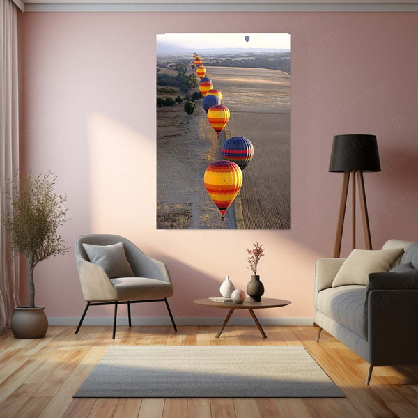Nature Art Metal Frame | Scenic Landscape Wall Decor 01 - TURTLEWINGS 
