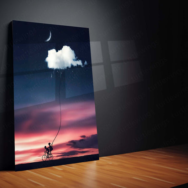 Nature Art Metal Frame | Scenic Landscape Wall Decor 02 - TURTLEWINGS 