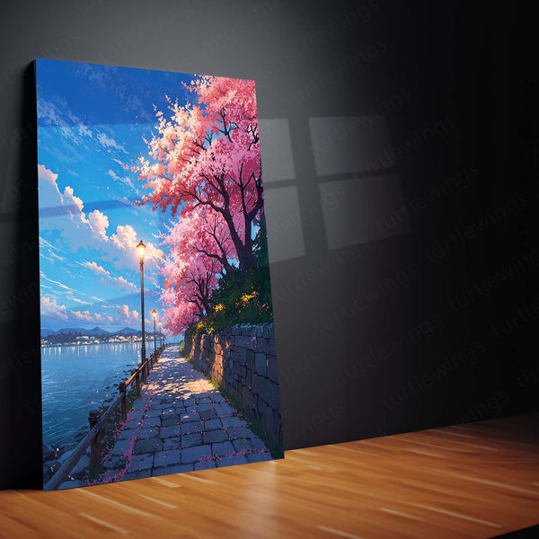 Nature Art Metal Frame | Scenic Landscape Wall Decor 07 - TURTLEWINGS 