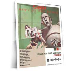 Queen Complete Collection | Set of 11 | Set of 8 | Set of 4 | Album Posters Metal Frames Rock Royalty. Stadium Anthems. Timeless Legends. - TURTLEWINGS 