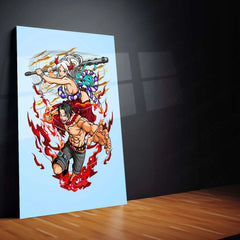 Anime Metal Poster | One Piece Metal Poster | Straw Hat Pirates Wall Art | Epic Anime Adventure Decor 03 - TURTLEWINGS 