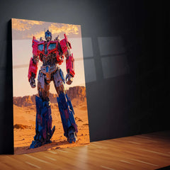 Optimus Prime Transformer Metal Poster – Epic Wall Art - TURTLEWINGS 