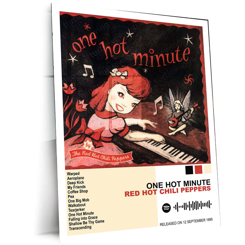 Red Hot Chili Peppers – Complete Album Collection | Set of 11 | Set of 8 | Set of 4 | Premium Metal Poster - TURTLEWINGS 