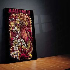 One Piece – Straw Hat Pirates Metal Poster | Anime Wall Frame Décor