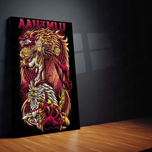 One Piece – Straw Hat Pirates Metal Poster | Anime Wall Frame Décor