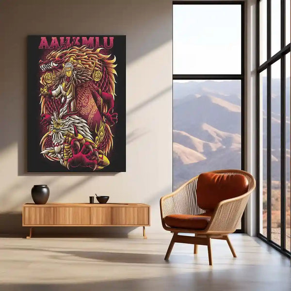 One Piece – Straw Hat Pirates Metal Poster | Anime Wall Frame Décor