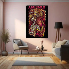 One Piece – Straw Hat Pirates Metal Poster | Anime Wall Frame Décor