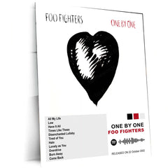 Foo Fighters – Complete Album Collection | Set of 11 | Set of 8 | Set of 4 | Premium Metal Poster - TURTLEWINGS 