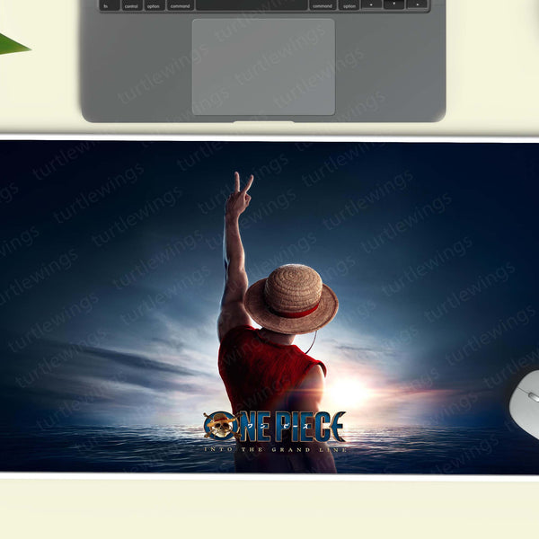 One Piece Deskmat – Luffy Into the Grand Line Anime Edition