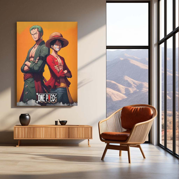 Moonlit Gaze – Girl and Her Cat Metal Poster | Dreamy Night Wall Frame