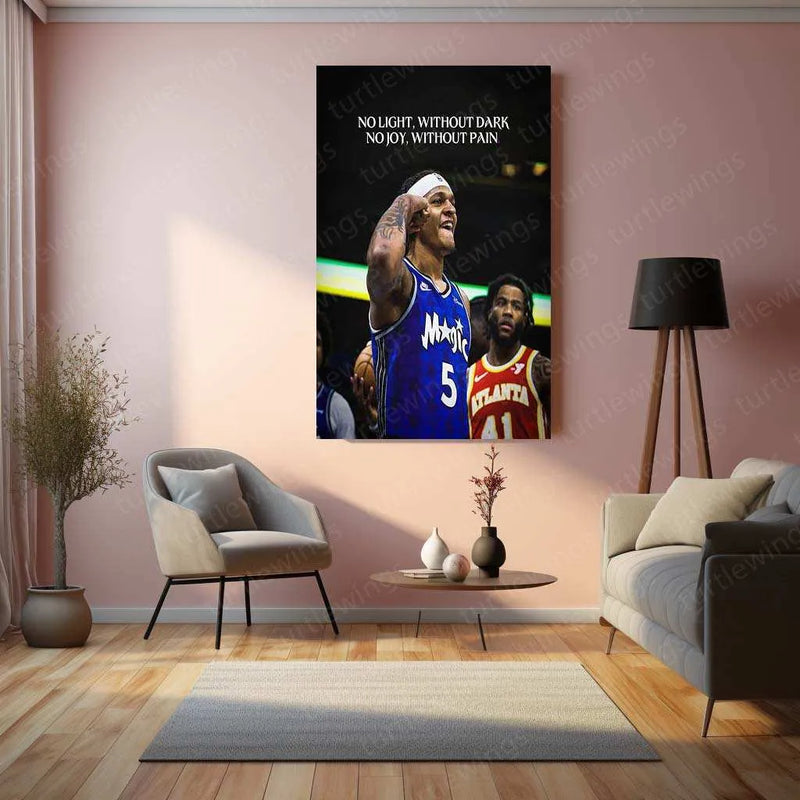 Paolo Banchero Quote Metal Poster – Motivational Basketball Wall Art | Athlete Mindset Decor - TURTLEWINGS 