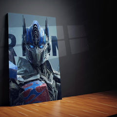 Movies & Series Metal Poster Set of 3 | Optimus Prime Transformers Triptych Wall Art