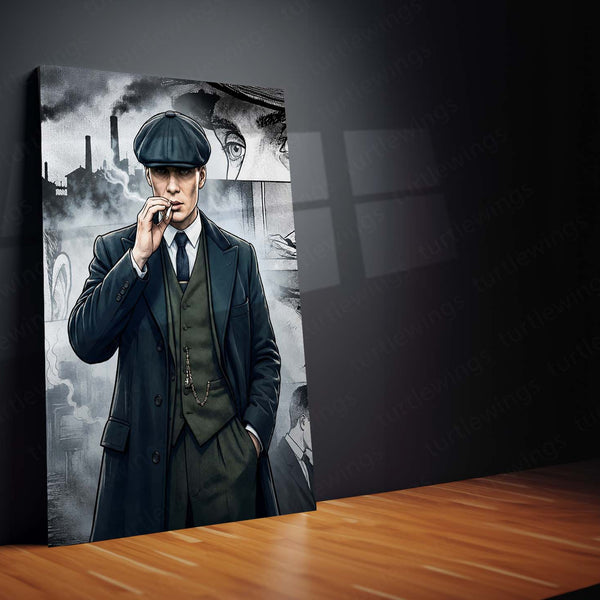 Movies & Series Metal Poster Set of 3 | Peaky Blinders | Thomas Shelby Vintage Gangster Triptych Wall Art – product image 4