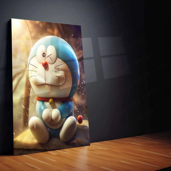 Doraemon – The Future Robot Cat Metal Poster - TURTLEWINGS 