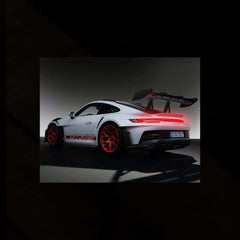 Porsche 911 GT3 Neon LED Metal Frame â Iconic Supercar Wall Art 1