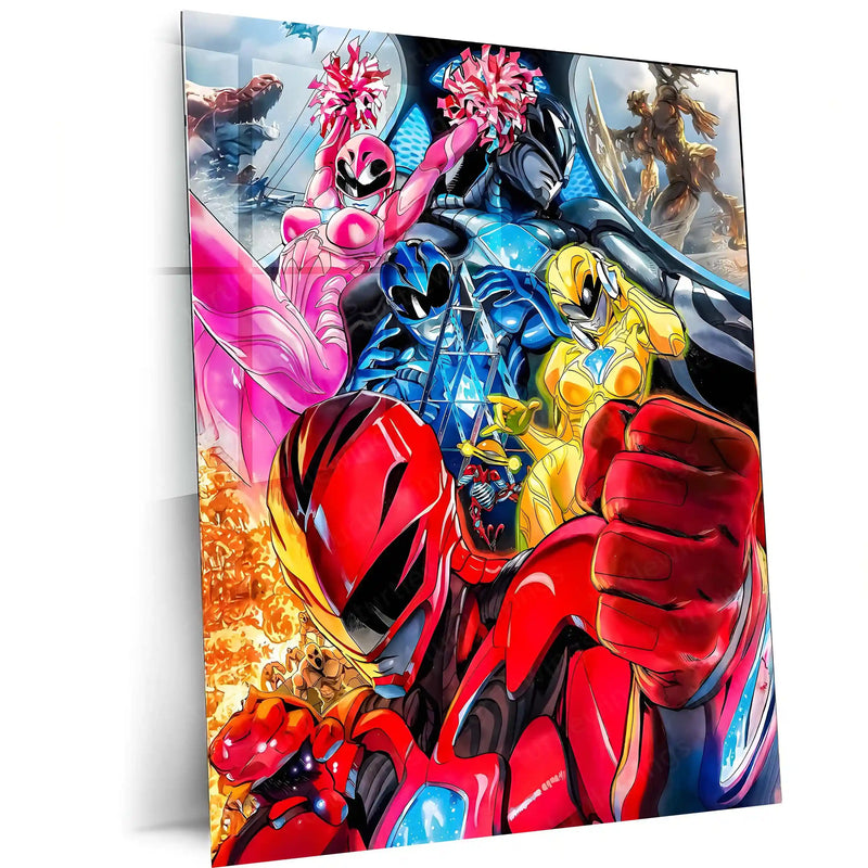 Power Rangers – Legendary Heroes Metal Frame – TURTLEWINGS