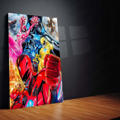 Power Rangers – Legendary Heroes Metal Frame