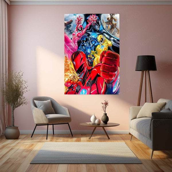 Power Rangers – Legendary Heroes Metal Frame