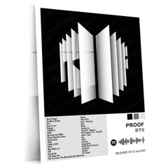 BTS – Complete Album Collection | Set of 8 | Set of 4 | Premium Metal Poster Set