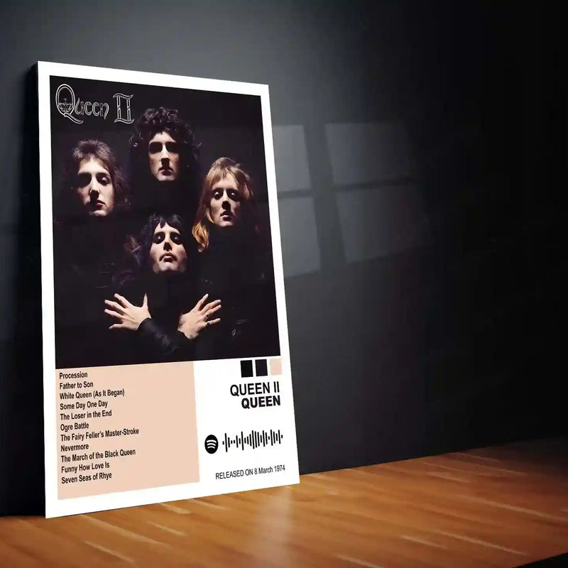 Queen Complete Collection | Set of 11 | Set of 8 | Set of 4 | Album Posters Metal Frames Rock Royalty. Stadium Anthems. Timeless Legends. - TURTLEWINGS 