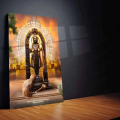 Ram Lalla Metal Poster – Divine Childhood Avatar Wall Art 2 - TURTLEWINGS 