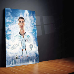 Cristiano Ronaldo Metal Poster – Iconic Football Legend Wall Art 1 - TURTLEWINGS 