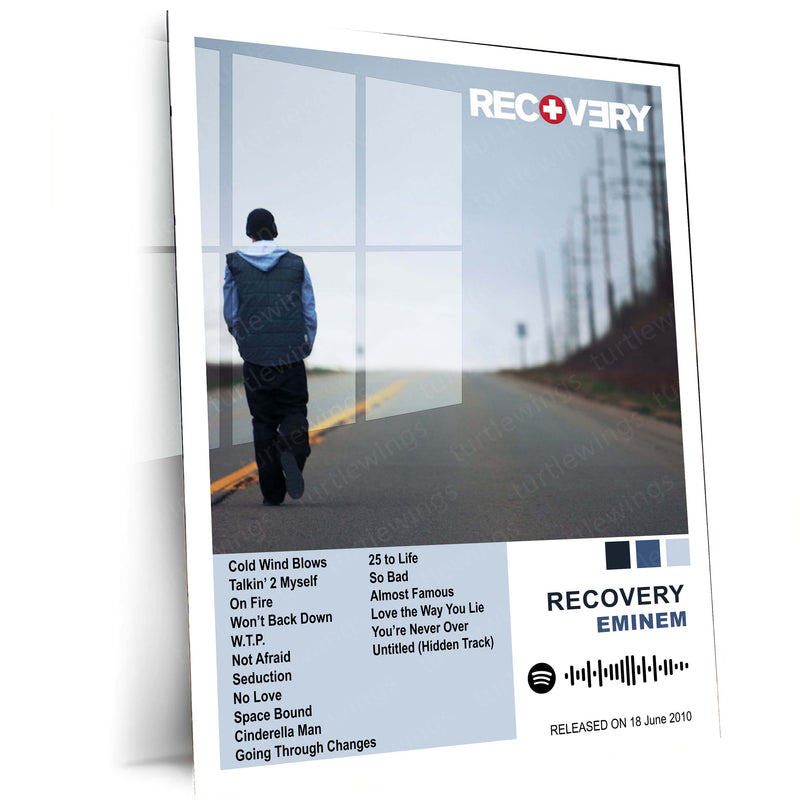 Eminem – Complete Album Collection | Set of 11 | Set of 8 | Set of 4 | Premium Metal Poster