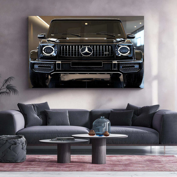 Mercedes GLS G Wagon Neon LED Metal Frame 1 - TURTLEWINGS 