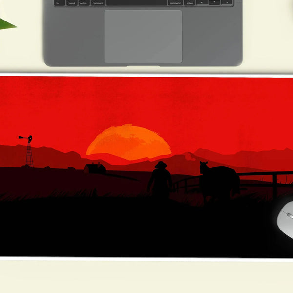Red Dead Redemption gaming deskmat - TURTLEWINGS 