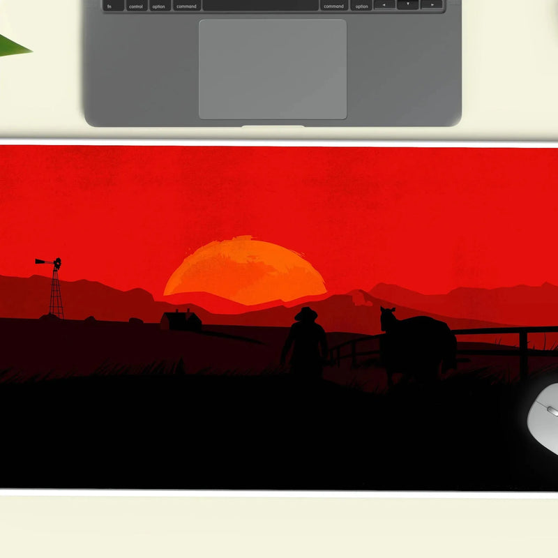 Red Dead Redemption gaming deskmat - TURTLEWINGS 