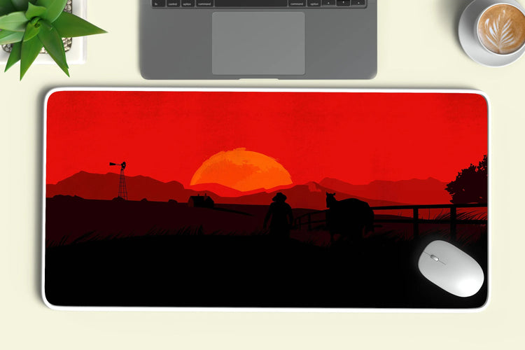 Red Dead Redemption gaming deskmat