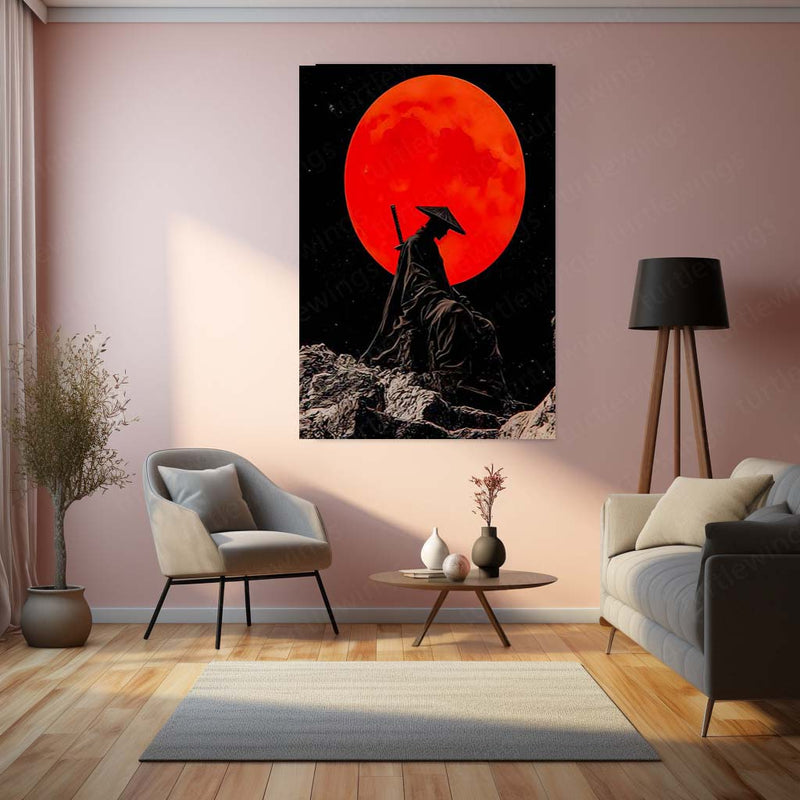 Redmoon Samurai – Warrior of Silence Metal Frame