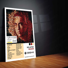 Eminem – Complete Album Collection | Set of 11 | Set of 8 | Set of 4 | Premium Metal Poster