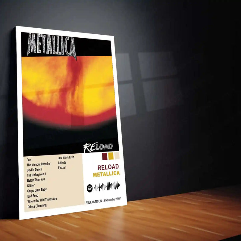 Metallica Complete Collection | Set of 11 | Set of 8 | Set of 4 | Album Posters Metal Frames Heavy Riffs. Legendary Albums. Thrash Metal History on Your Walls. - TURTLEWINGS 