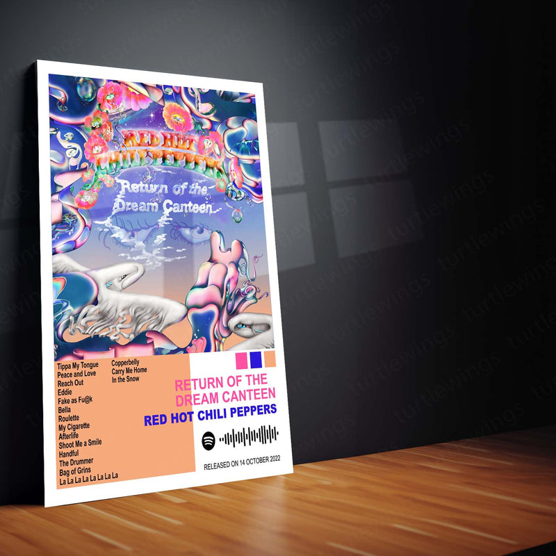 Red Hot Chili Peppers – Complete Album Collection | Set of 11 | Set of 8 | Set of 4 | Premium Metal Poster - TURTLEWINGS 