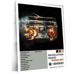 Green Day – Complete Album Collection | Set of 11 | Set of 8 | Set of 4 | Premium Metal Poster - TURTLEWINGS 
