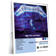Metallica Complete Collection | Set of 11 | Set of 8 | Set of 4 | Album Posters Metal Frames Heavy Riffs. Legendary Albums. Thrash Metal History on Your Walls. - TURTLEWINGS 