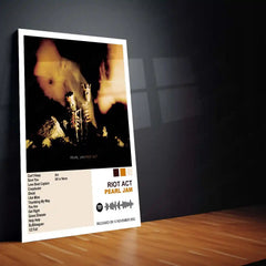 Pearl Jam Complete Collection | Set of 11 | Set of 8 | Set of 4 | Album Posters Metal Frames Grunge Legacy. Raw Emotion. Seattle Sound Forever. - TURTLEWINGS 