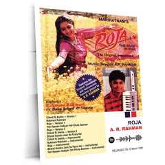 A. R. Rahman – Complete Soundtrack Collection | Set of 11 | Set of 8 | Set of 4 | Premium Metal Poster Set