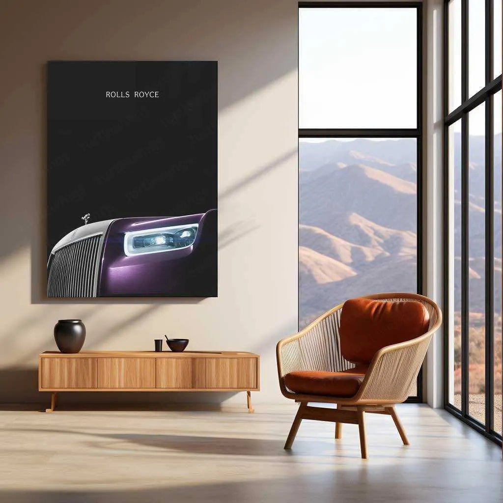 Rolls-Royce Neon LED Metal Poster – TURTLEWINGS