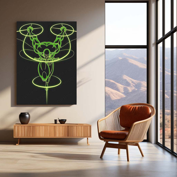 Anime Metal Poster | Roronoa Zoro Metal Poster | One Piece Swordsman Wall Frame | Anime Collector Art 01