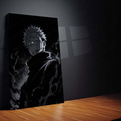Ryomen Sukuna Shadow Monarch Metal Poster | Dark Anime Wall Art | Jujutsu Kaisen Inspired – product image 2