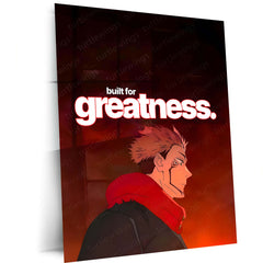 Anime Metal Poster | Ryomen Sukuna 