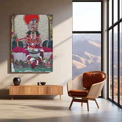 Spiritual Metal Poster | Sanwariya Seth – Devotional Metal Poster | Shyam Baba Wall Frame 01