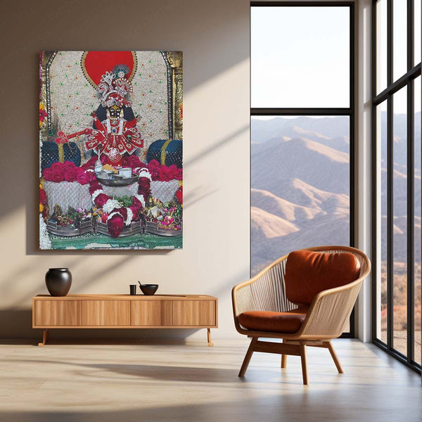 Spiritual Metal Poster | Sanwariya Seth – Devotional Metal Poster | Shyam Baba Wall Frame 01