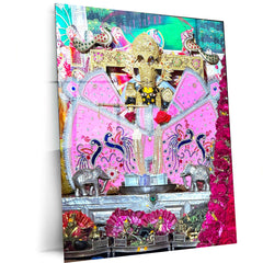 Spiritual Metal Poster | Sanwariya Seth – Devotional Metal Poster | Shyam Baba Wall Frame 02